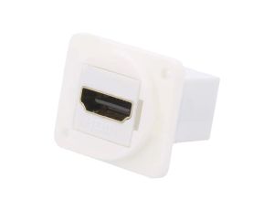 Łącznik HDMI gniazdo z obu stron XLR 19x24mm FT CP30200GXW