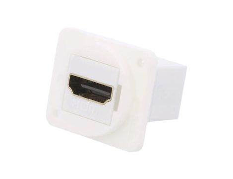 Łącznik HDMI gniazdo z obu stron XLR 19x24mm FT CP30200GXW