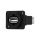 Łącznik USB A - USB B 2.0 FT plastik CP30209NX