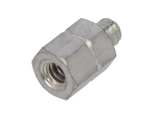 Śruba z gwintowanym łbem Dł.gwintu 3mm Gwint UNC4-40 srebrny 3-828102-1