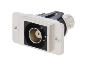 Łącznik BNC gniazdo z obu stron 50 srebrny DUALSLIM 29mm CP30737M3