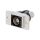 Łącznik BNC gniazdo z obu stron 50 srebrny DUALSLIM 29mm CP30737M3