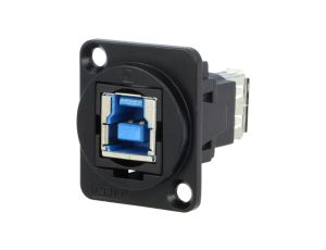 Łącznik USB A - USB B 3.0 FT metal 19x24mm CP30206NMB