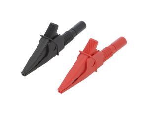 Zacisk krokodylkowy 20A czarny czerwony 1kV FCR79910RB