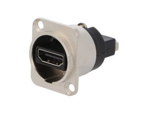 Łącznik HDMI gniazdo z obu stron FT ekranowane 19x24mm CP30116