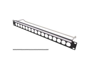 Adapter montażowy patch panel RACK przykręcany UNC4-40 CP30152