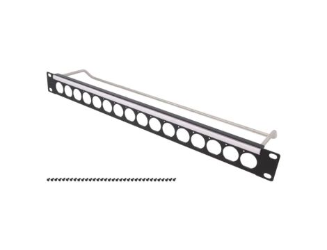 Adapter montażowy patch panel RACK przykręcany UNC4-40 CP30152