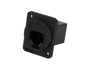 Łącznik FT RJ45 8p8c Kat 6 gniazdo z obu stron 19x24mm CP30222X