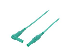 Przewód pomiarowy 1kVDC 10A 1,5m zielony Izolacja silikon CIH30241G