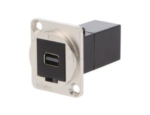 Łącznik Mini DisplayPort gniazdo z obu stron FT 19x24mm CP30202M