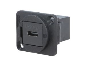 Łącznik USB C - USB C FT plastik 19x24mm CP30201