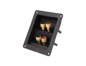 Zacisk głośnikowy na panel przykręcany 81x108mm HFRP-01