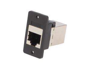 Łącznik RJ45 - RJ45 Kat 6 8p8c SLIM ekranowane 29mm plastik CP30622SX