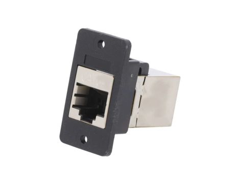 Łącznik RJ45 - RJ45 Kat 5e 8p8c SLIM ekranowane 29mm plastik CP30620SX