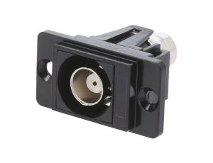 Łącznik BNC gniazdo z obu stron 50 czarny DUALSLIM 29mm CP30737MB