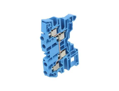 Zacisk rozgałęźny szynowy SNK 0,26mm2 drogi 1 zaciski 4 niebieski 1SNK506022R0000 (ZS6-4S-BL)