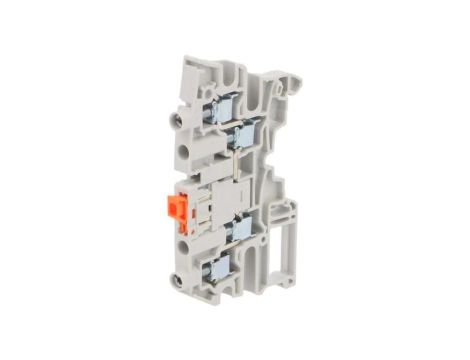 Zacisk rozgałęźny szynowy SNK 0,26mm2 drogi 1 zaciski 2 szary 1SNK506316R0000 (ZS6-S-4S-T2)