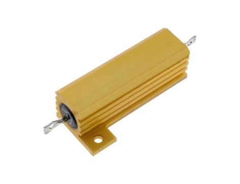 Rezystor drutowy z radiatorem przykręcany 50W 680 Mohm 1630186-2