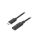 Kabel USB C gniazdo - USB C wtyk 0,75m FCR72002
