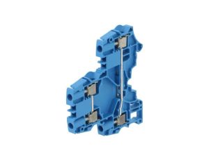 Zacisk rozgałęźny szynowy SNK 0,24mm2 drogi 2 zaciski 4 niebieski 1SNK505220R0000 (ZS4-D2-BL)