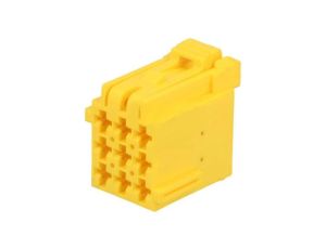 Złącze przewód-przewód JPT wtyk żeńskie bez styków 9-PIN 1-967621-1