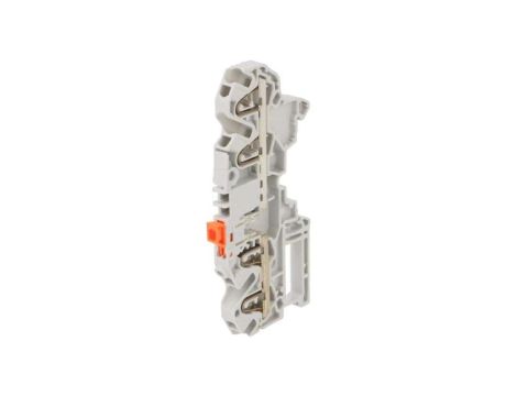 Złączka szynowa SNK 0,22,5mm2 tory 1 zaciski 4 szary 300V 1SNK705312R0000 (ZK2.5-S-4P)