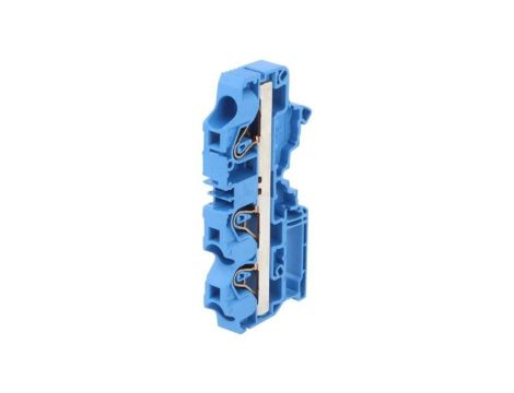 Złączka szynowa SNK 0,54mm2 tory 1 zaciski 4 żółto-zielony 1SNK706152R0000 (ZK4-PE-4P)
