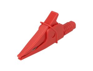Zacisk krokodylkowy 20A czerwony max 39mm 1kV FCR79900R