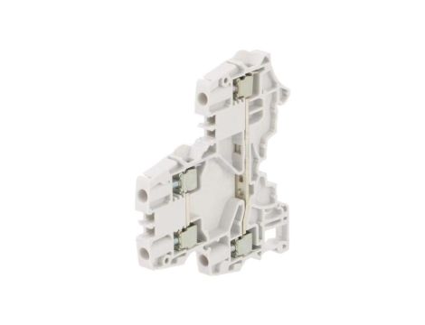 Zacisk rozgałęźny szynowy SNK 0,24mm2 drogi 2 zaciski 4 szary 1SNK505210R0000 (ZS4-D2)