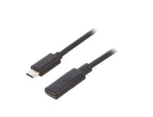 Kabel USB C gniazdo - USB C wtyk 0,5m FCR72001