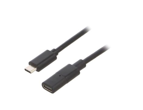 Kabel USB C gniazdo - USB C wtyk 0,5m FCR72001