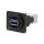 Łącznik USB A - USB B 3.0 FT metal 19x24mm CP30210NM3B
