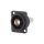 Łącznik BNC gniazdo z obu stron 50 czarny FT 19x24mm CP303090