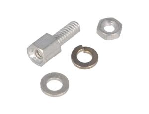 Śruba z gwintowanym łbem Dł.gwintu 7,9mm Gwint UNC4-40 167501-2