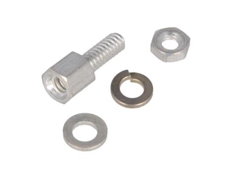 Śruba z gwintowanym łbem Dł.gwintu 7,9mm Gwint UNC4-40 167501-2