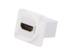 Łącznik HDMI gniazdo z obu stron XLR 19x24mm FT CP30200GW
