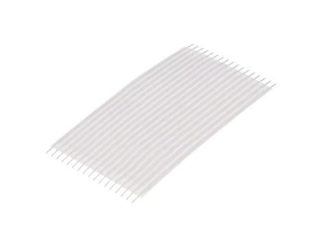Złącze zwora elastyczna R.taśmy 2,54mm L 76,2mm proste 3-1437144-5