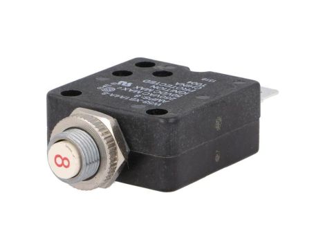 Wyłącznik nadprądowy 250VAC 50VDC 8A SPST-NC 1 biegun 2-1393249-2