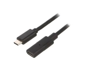 Kabel USB C gniazdo - USB C wtyk 1m FCR72003