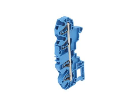 Zacisk rozgałęźny szynowy SNK 0,22,5mm2 sposoby 1 zaciski 4 niebieski 1SNK705022R0000 (ZK2.5-4P-BL)