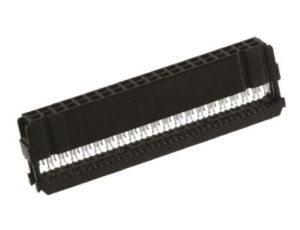 Wtyk IDC żeńskie 40-pin IDC na taśmę 1,27mm złocony szary 4-215911-0