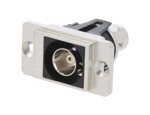 Łącznik BNC gniazdo z obu stron 75 srebrny DUALSLIM 29mm CP30738M