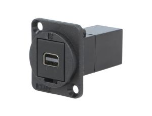 Łącznik Mini DisplayPort gniazdo z obu stron FT 19x24mm CP30202