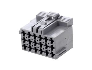 Złącze prostokątne JPT wtyk żeńskie bez styków 18-PIN 5mm 1-967624-1