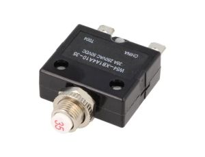 Wyłącznik nadprądowy 250VAC 50VDC 35A SPST-NC na panel 7-1423674-8