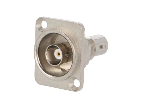 Łącznik BNC gniazdo z obu stron FT ekranowane metal 19x24mm CP30118