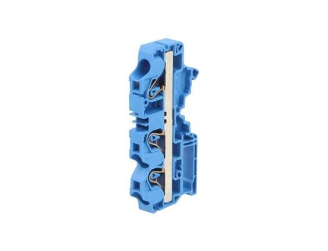 Złączka szynowa SNK 0,510mm2 drogi 1 zaciski 3 niebieski 1kV 1SNK710021R0000 (ZK10-3P-BL)