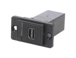 Łącznik Mini DisplayPort gniazdo z obu stron DUALSLIM 29mm CP30702