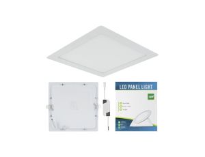 Plafon kwadrat podtynkowy LED 18W 4500K 1350LM neutralny