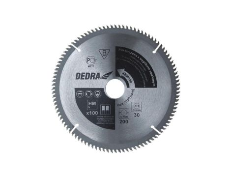 Piła tarczowa do aluminium 205*30mm/100z